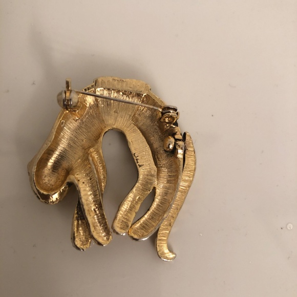 Vintage Florenza Leopard Cheetah Cat Moving Tail Pin Brooch ~ circa 1956-1981 - Picture 3 of 5